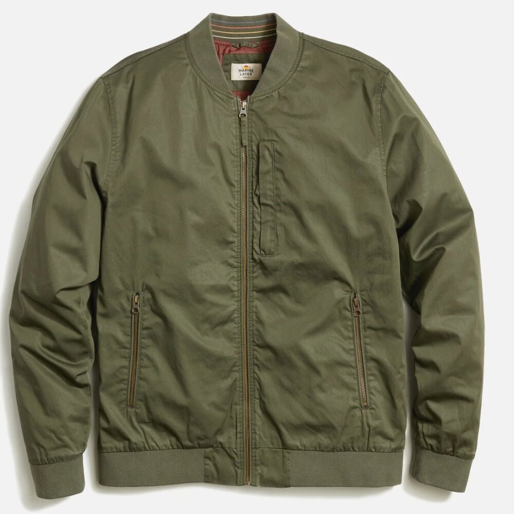 Marine Layer Rossland Dry Wax Bomber